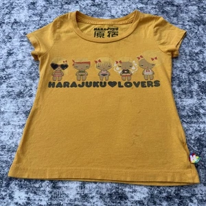 Camisa 4T Gwen Stefani Harajuku Lovers Top Sin Dudar De Colección Sunshine Cuties Y2K - Imagen 1 de 9