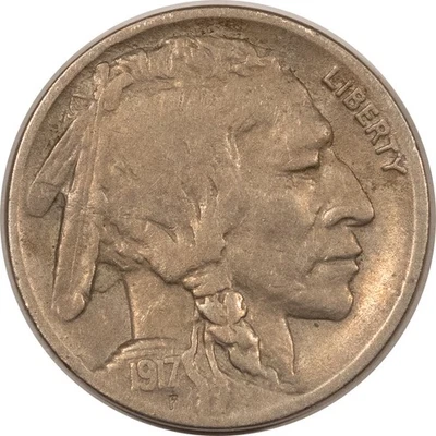 1917-D BUFFALO NICKEL - HIGH GRADE EXAMPLE! - Image 1 of 2