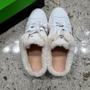 NUOVE sneakers donna Kate Spade bianche e panna Mule 9,5 B - Foto 1 di 13