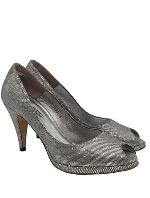 MADELEINE Décolleté spuntata Donna Décolleté Taglia IT 36 argento elegante - Immagine 1 di 4