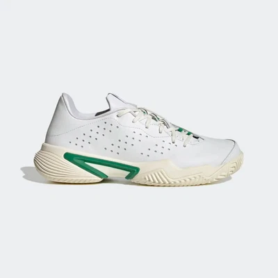 Adidas Barricade Stanniversary White Green Tennis Shoes Men's Size 10 (GZ1408) - Image 1 of 4