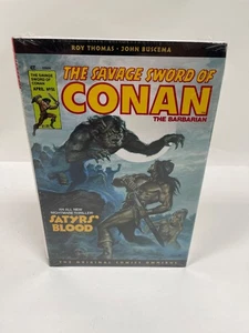 DAMAGED Savage Sword of Conan Original Omnibus Vol 4 NOREM DM COVER Titan Comics - Picture 1 of 4