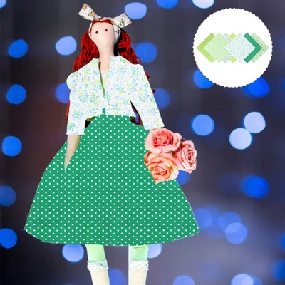  7 pezzi fai da te tessuto stampato decorazione twill tessuto stampato fai da te - Imagen 1 de 4