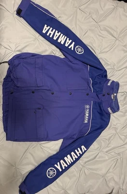 复古雅马哈雪地摩托车夹克带衬里 — 第 1/4 张图片