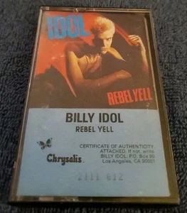 Billy Idol Rebel Yell Chrysalis Records 1983 Cassette Tape - Picture 1 of 5