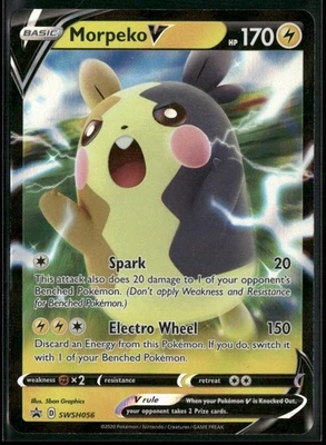 SWSH: Sword & Shield Promo Cards #SWSH056 Morpeko V - Image 1 of 2