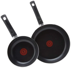 Tefal Taste Twin Bratpfannen-Set, 20/28 cm Antihaft Aluminium Kochgeschirr, alle Kochfelder - Bild 1 von 7