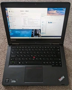 Lenovo Yoga S1 ThinkPad Touchscreen i3 4th Gen 4GB RAM 120GB SSD Win 11 Office - Picture 1 of 7