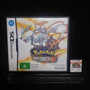 Pokemon White Version 2 Nintendo DS Rare Aus Pal CIB Free Post Tested & Working - Picture 1 of 11