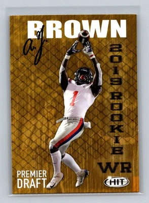 A.J. Brown 2019 SAGE HIT #34 Ole Miss Rebels - Image 1 of 2