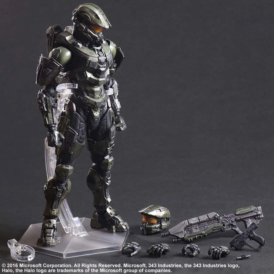 HALO 5 Play Arts Kai Guardians Master Chief Action Figure Toy 11" US STOCK Gifts - Изображение 1 из 4
