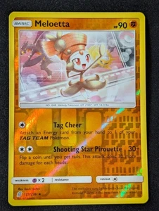 Meloetta 123/236 - SM Unified Minds Reverse Holo LP Pokemon TCG - Picture 1 of 2