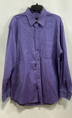 Camisa Gucci Hombre Púrpura Sólida Abotonada Manga Larga Talla 42 Clásica Foto 1 de 4