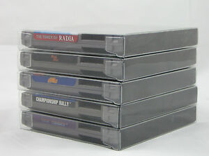 50 NES Cartridge Box Protectors Sleeves works w/ dust covers Clear Plastic 