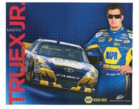 2012 MARTIN TRUEX JR "NAPA AUTO PARTS" #56 NASCAR SPRINT CUP SERIES POSTCARD Cover