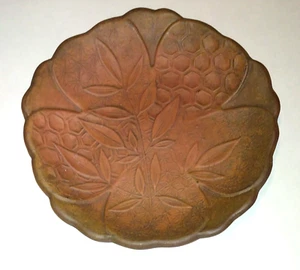 Lovely Antique Japanese Bizen Ware Floral Plate/Dish - Picture 1 of 3