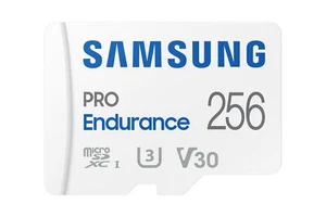 SAMSUNG PRO Endurance 256GB microSDXC (2022), karta pamięci biała, UHS-I U3, Cla - Zdjęcie 1 z 1