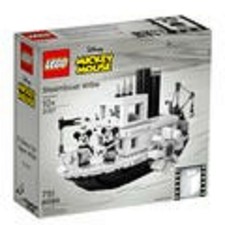 LEGO MICKEY MOUSE STEAMBOAT WILLIE 21317 - VERY HARD TO FIND - FREE SHIPPING
