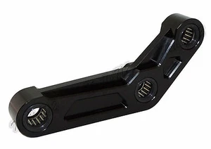 CNC Lowering Link Kit Black For 14-16 YAMAHA FZ07 MT-07 Moto Cage Tracer XSR 700 - Picture 1 of 7