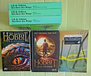 Tolkien /Der Herr der Ringe (komplett) +Der kleine Hobbit +Der Hobbit +Silmarill - Bild 1 von 12