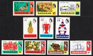BAHAMAS — JUEGOS QEII SCOTT 317a-330a, 389-401 — 1973, 1976 — mh —scv $47.15 - Imagen 1 de 2