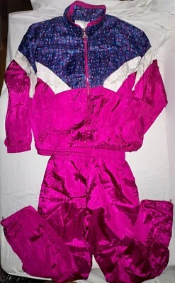Wilson Tracksuit Fuchsia Women's Size XLARGE Classic Sports Active Colorful - Image 1 of 4