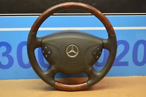 2004 W463 MERCEDES BENZ G500  DRIVER SIDE  WHEEL WOOD GRAIN COMPLETE - Picture 1 of 11