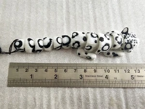 Impreso en 3D Leopardo de las Nieves Flexi Articulado Escritorio Amigo Inquieto Juguete Mascota - Imagen 1 de 4