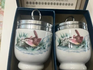2er Set Royal Worcester Egg Coddlers Vogel Design - Bild 1 von 3