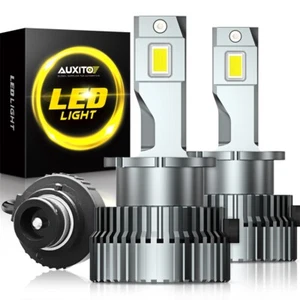 AUXITO D2S 40000LM 200W LED Headlights D2R/D2C 6000K HID Xenon Replace Bulbs EAZ - Picture 1 of 9