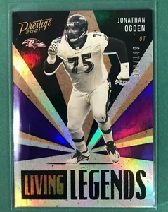 2021 Prestige Jonathan Ogden living legends Ravens Purple Color Match SP #\149 - Picture 1 of 3