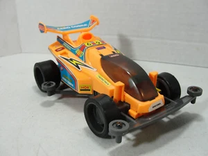 Vintage Hasbro Record Breakers Crossfire Orange Mini 4wd - 1989 - Picture 1 of 5