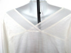 New Withtag M&S Per Una Feature Square Neck V Back Fresh Whiteivory Tunictop 16