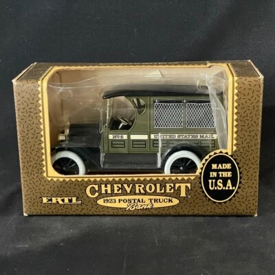 ERTL- Chevrolet 1/25 Scale 1923 Die Cast Postal Truck Locking Coin Bank MIB - Image 1 of 4