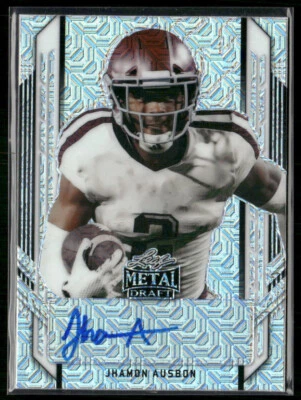 Jhamon Ausbon 2021 Leaf Metal Draft Auto 9/30 - Image 1 of 2