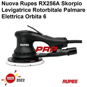 NUOVA RUPES RX256A SKORPIO LEVIGATRICE ROTORBITALE PALMARE ELETTRICA ORBITA 6 - Foto 1 di 9