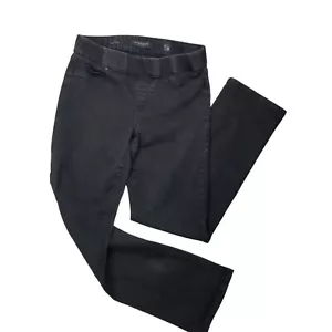 Liverpool Jeans Co Damen 8/29 The Straight Leg Schwarz Mid Rs Pull On Stretch L29 - Bild 1 von 12