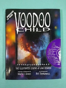 Voodoo Child - The Illustrated Legend Of Jimi Hendrix - Book And CD - Picture 1 of 8