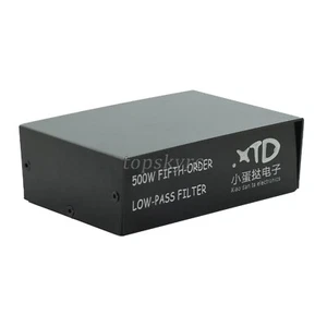 Filtre passe-bas à ondes courtes 3,8 MHz/7MHz/14MHz/21MHz/28MHz/30MHz/50MHz XDT-LDF500A - Photo 1/7