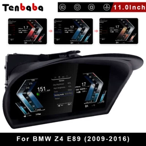 LCD Instrument For BMW Z4 E89 2009-16 11'' Screen Cluster Monitor Speedometer - Picture 1 of 12