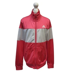 Adidas Tracksuit Sports Top/Jacket Pink & White UK Size Girl's 13-14 Years EE342 - Picture 1 of 7