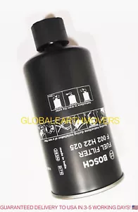 GENUINE BOSCH F002H22025 FUEL FILTER FOR HM WHEEL LOADER 2021/ Z BAR F002H22012 - Picture 1 of 4