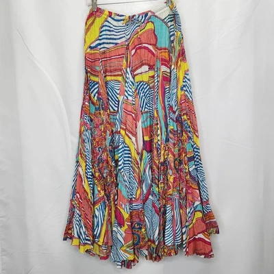 Maxi Falda Completa Sandy Starkman x Boston Propia Para Mujer Grande L Boho Floral 0405 Foto 1 de 4