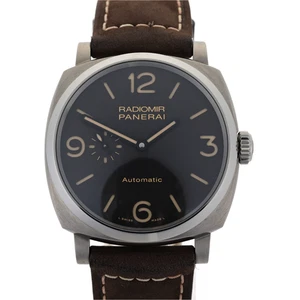 Panerai Radiomir 1940 PAM00619 Brown Titanium 45mm Automatic Watch + Box & Tags - Picture 1 of 10