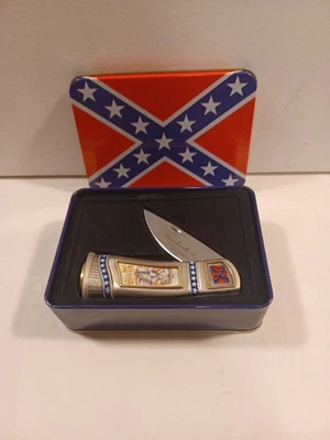 Памятный нож гражданской войны Chartsville VA с чехлом - Изображение 1 из 4