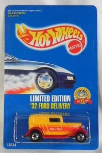 Hot Wheels "Malt-O-Meal" '32 Ford Delivery Truck, Ltd Ed 1994, MOMC - Picture 1 of 5