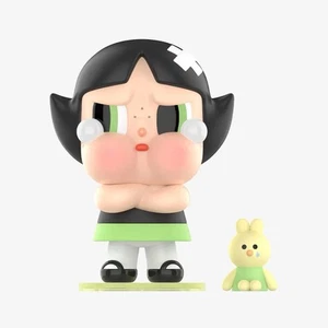 POP MART 🅰️AUTÉNTICAS CRYBABY x figuras de la serie Powerpuff Girls [MUTTERCUP] - Imagen 1 de 3