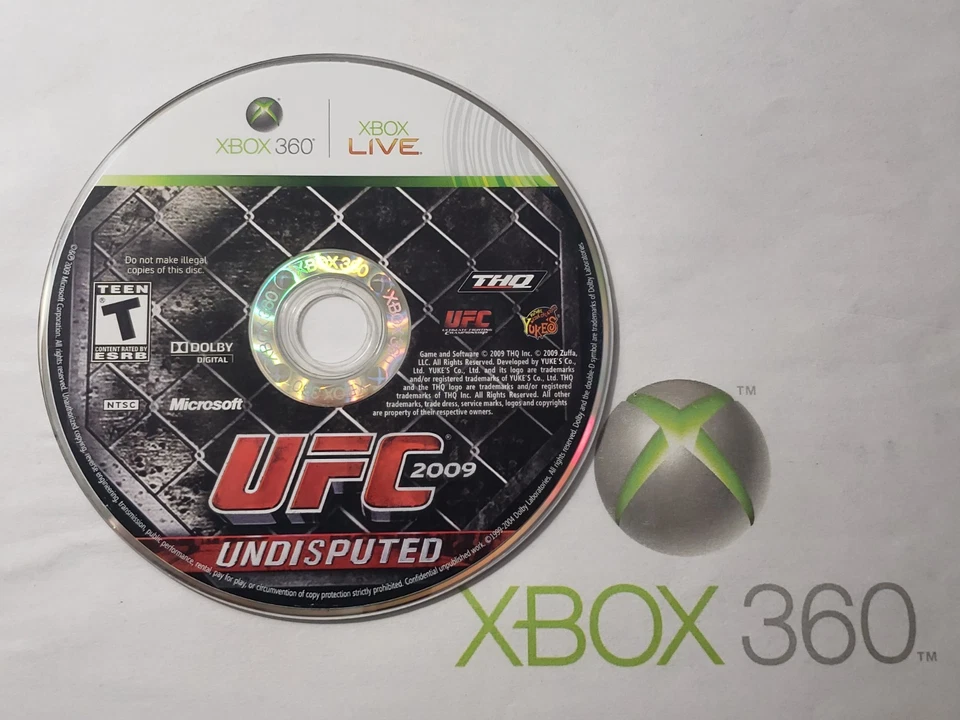 --DISC ONLY-- UFC 2009: Undisputed (Xbox 360) - Image 1 of 1