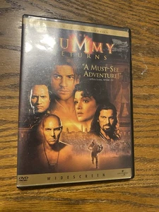 The Mummy Returns (DVD, 2001) Horror Brendan Fraser Adventure Rachel Weisz - Picture 1 of 11