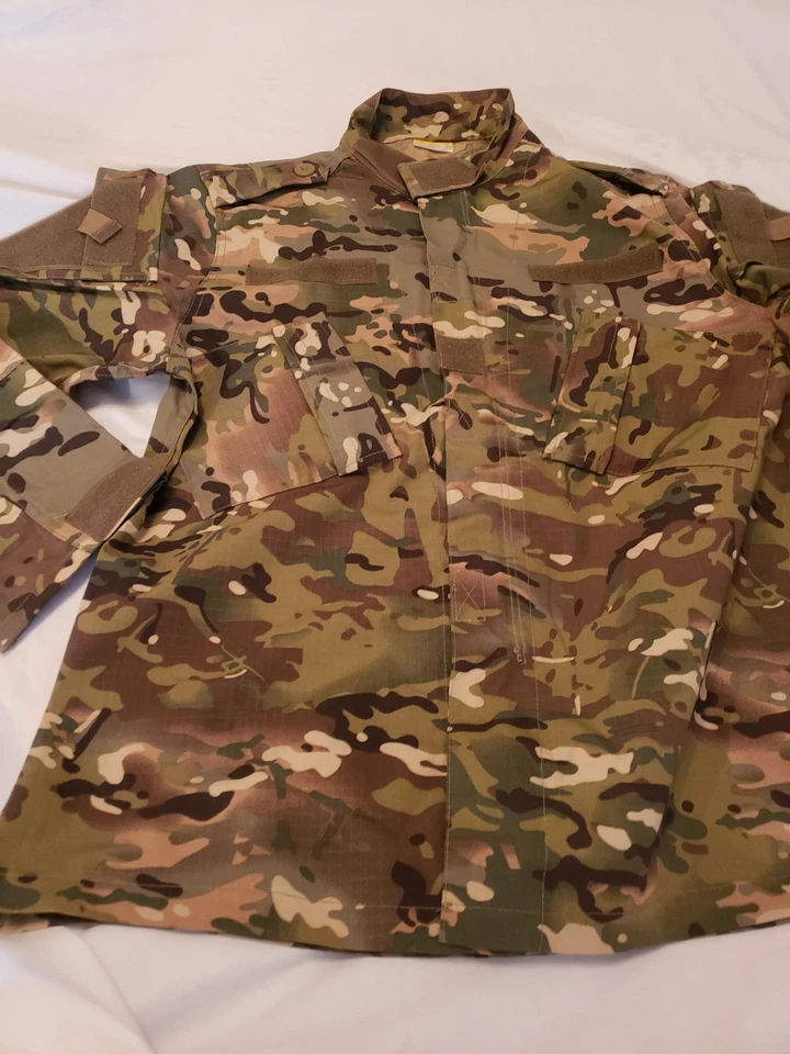 Camouflage Tactical Suit Set ~ NEW ~ BDU Shirt & Pants ~ Heavy Duty ~ Med Reg - Image 1 of 4